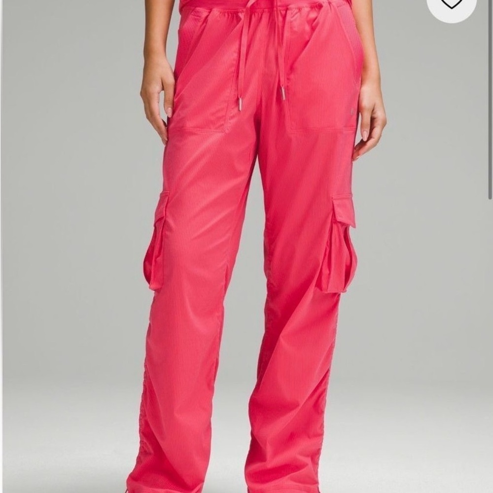 Lululemon Glaze Pink Cargo Pants - M
